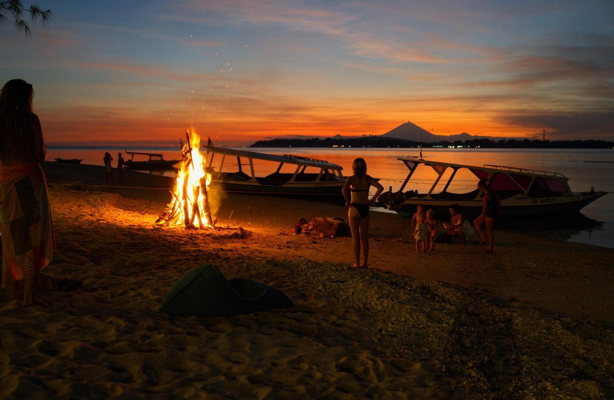 Begadang Gili Air Exterior foto
